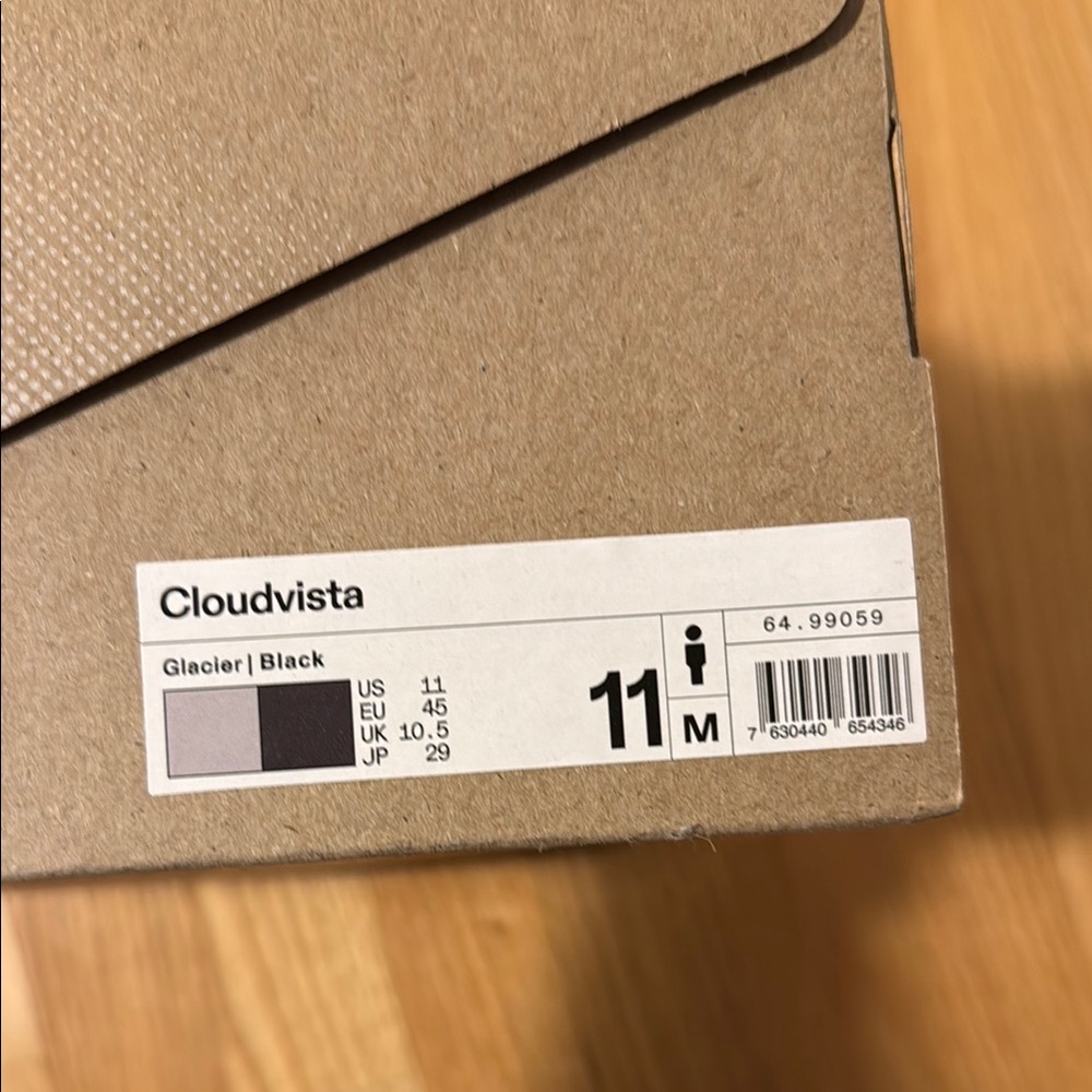 Cloudvista Men's Shoes - Glacier Black